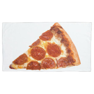 SlipperyJoe's classic pepperoni pizza slice melted Pillow Case