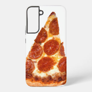 SlipperyJoe's classic pepperoni pizza slice melted Samsung Galaxy S22+ Case