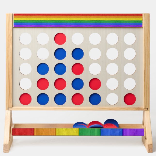 SlipperyJoe's classic rainbow tactile handcrafted  Fast Four (Front)