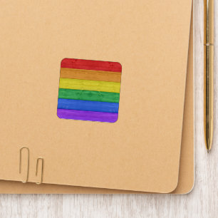 SlipperyJoe's classic rainbow tactile handcrafted  Patch