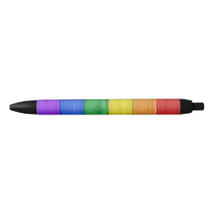 SlipperyJoe's classic rainbow tactile handcrafted  Pen
