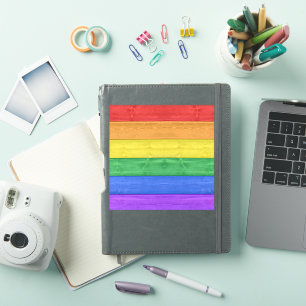 SlipperyJoe's classic rainbow tactile handcrafted Sticker
