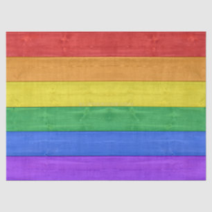 SlipperyJoe's classic rainbow tactile handcrafted Tissue Paper