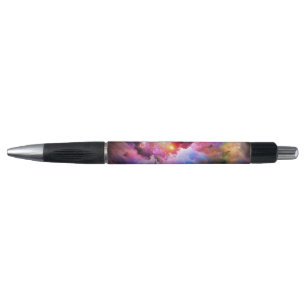 SlipperyJoe's cloud artwork abstract vibrant surre Pen