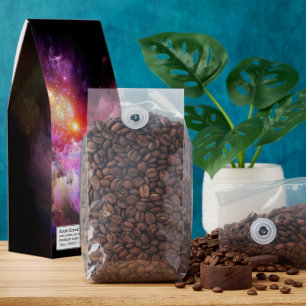 SlipperyJoe's cloud artwork abstract vibrant surre Roasted Coffee