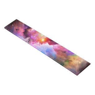 SlipperyJoe's cloud artwork abstract vibrant surre Ruler