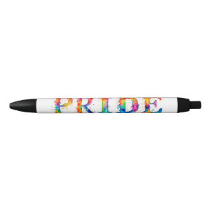 SlipperyJoe's colorful creative Pride-themed text- Pen