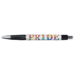 SlipperyJoe's colorful creative Pride-themed text- Pen