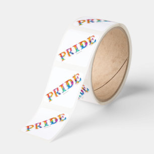 SlipperyJoe's colorful creative Pride-themed text- Square Sticker