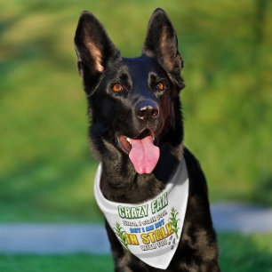 SlipperyJoe's corn stalks follow someone crazy fan Pet Bandana Collar