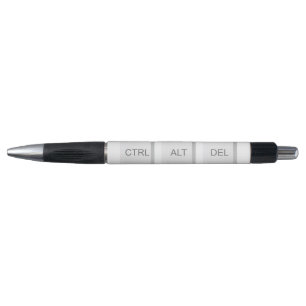 SlipperyJoe's CTRL ALT DEL computer keyboard butto Pen