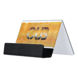 SlipperyJoe's cub bear culturally rooted LGBTQIA a Desk Business Card Holder