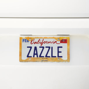 SlipperyJoe's cub bear culturally rooted LGBTQIA a License Plate Frame