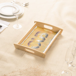 SlipperyJoe's cub bear culturally rooted LGBTQIA a Serving Tray