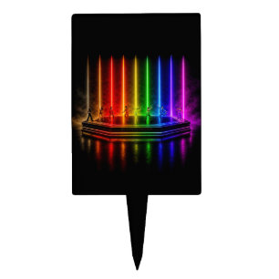 SlipperyJoe's dance performance celebrating Pride Cake Topper