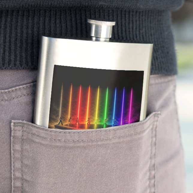 SlipperyJoe's dance performance celebrating Pride  Flask (In Situ)
