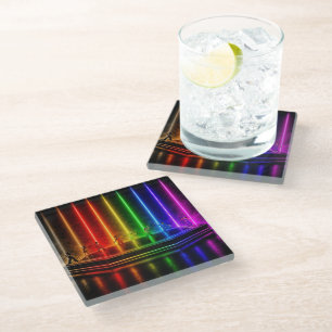 SlipperyJoe's dance performance celebrating Pride  Glass Coaster