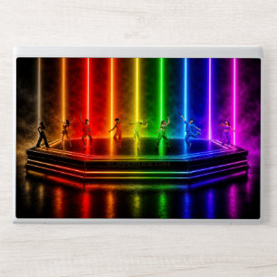 SlipperyJoe's dance performance celebrating Pride HP Laptop Skin