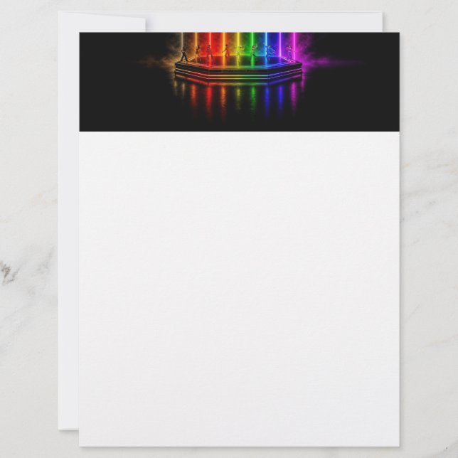 SlipperyJoe's dance performance celebrating Pride  Letterhead (Front)
