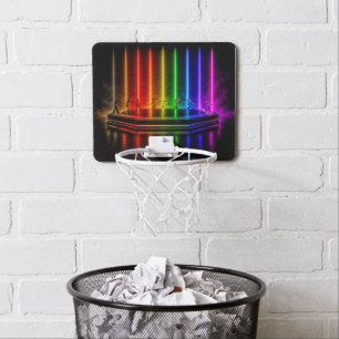 SlipperyJoe's dance performance celebrating Pride  Mini Basketball Hoop