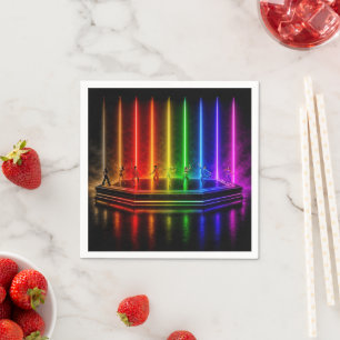 SlipperyJoe's dance performance celebrating Pride Napkins