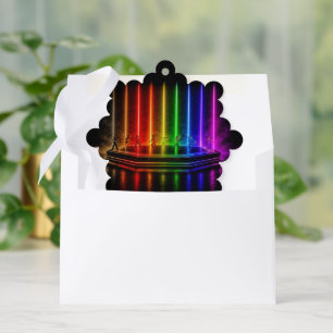 SlipperyJoe's dance performance celebrating Pride  Ornament Card