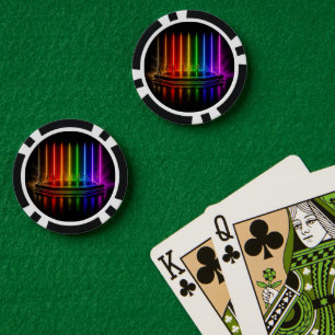 SlipperyJoe's dance performance celebrating Pride  Poker Chips