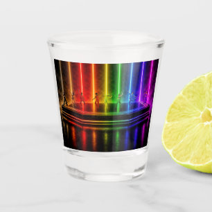 SlipperyJoe's dance performance celebrating Pride  Shot Glass