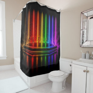 SlipperyJoe's dance performance celebrating Pride  Shower Curtain