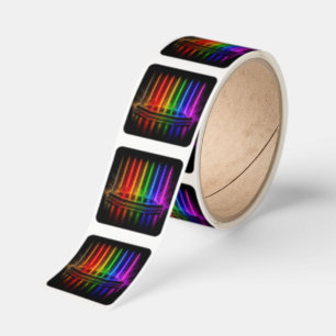 SlipperyJoe's dance performance celebrating Pride Square Sticker