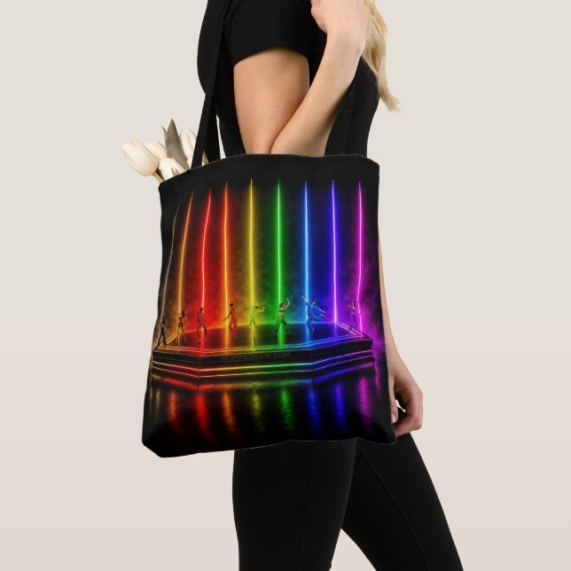 SlipperyJoe's dance performance celebrating Pride  Tote Bag (Close Up)