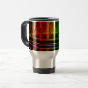 SlipperyJoe's dance performance celebrating Pride  Travel Mug