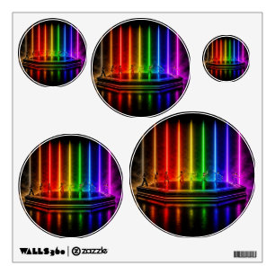 SlipperyJoe's dance performance celebrating Pride  Wall Decal