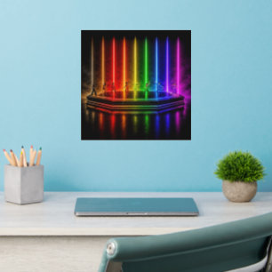 SlipperyJoe's dance performance celebrating Pride  Wall Decal