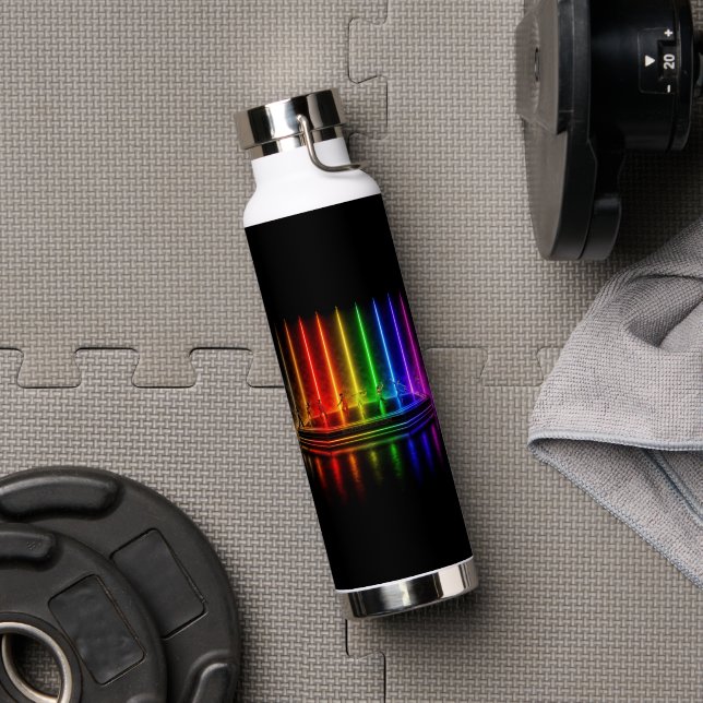 SlipperyJoe's dance performance celebrating Pride  Water Bottle (Gym (Rotated))