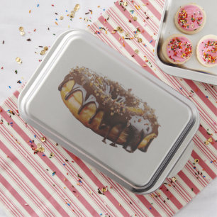 SlipperyJoe's decadent donut covered thick glossy  Cake Pan