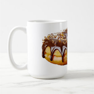 SlipperyJoe's decadent donut covered thick glossy Coffee Mug