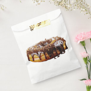SlipperyJoe's decadent donut covered thick glossy  Favor Bag