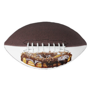 SlipperyJoe's decadent donut covered thick glossy  Football