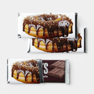 SlipperyJoe's decadent donut covered thick glossy Hershey Bar Favors