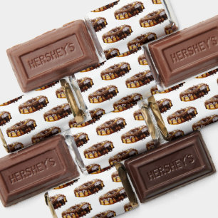 SlipperyJoe's decadent donut covered thick glossy  Hershey's Miniatures