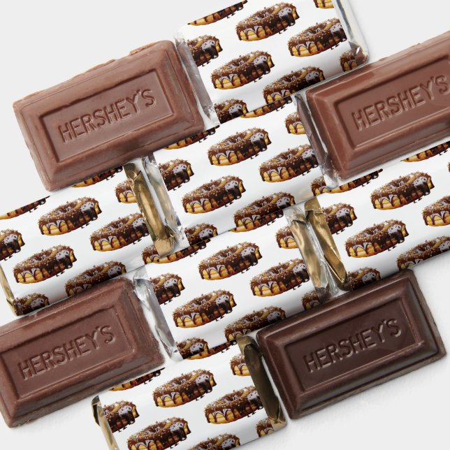 SlipperyJoe's decadent donut covered thick glossy  Hershey's Miniatures (Assorted)