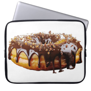 SlipperyJoe's decadent donut covered thick glossy  Laptop Sleeve