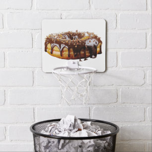 SlipperyJoe's decadent donut covered thick glossy  Mini Basketball Hoop