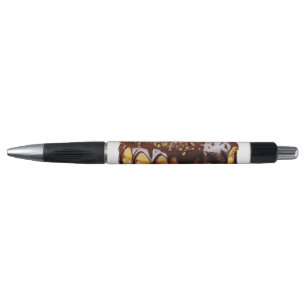 SlipperyJoe's decadent donut covered thick glossy Pen