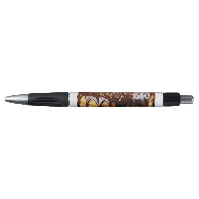SlipperyJoe's decadent donut covered thick glossy  Pen (Front)