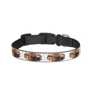 SlipperyJoe's decadent donut covered thick glossy  Pet Collar