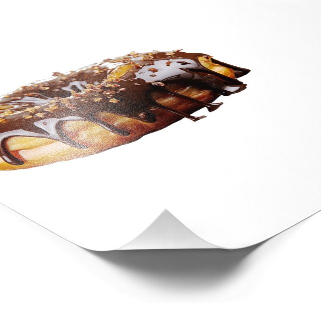 SlipperyJoe's decadent donut covered thick glossy  Photo Print (Corner)