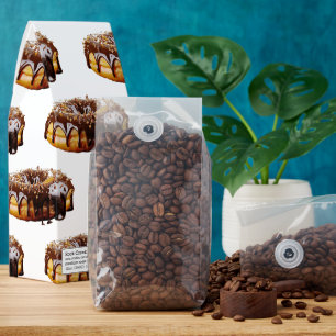 SlipperyJoe's decadent donut covered thick glossy Roasted Coffee