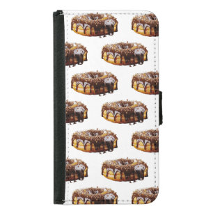 SlipperyJoe's decadent donut covered thick glossy  Samsung Galaxy S5 Wallet Case
